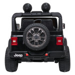 Elektrické autíčko Jeep Wrangler Rubicon Lift 4x4, 24V - čierne